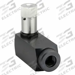 PARKER Hydraulic Flow Control Valve: 50 gpm Max Flow Rate, #16 SAE O-Ring Boss, #16 SAE O-Ring Boss (MPN PCM1620S). Key specifications — attr1018158: Pressure; attr1018114: Rotary Knob; attr1018116: Steel; attr1018117: PARKER.