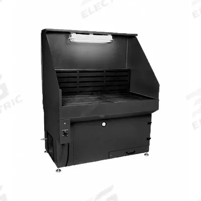 EXTRACT-ALL Downdraft Table: 3,450 cfm - Self-Cleaning Stationary Metalworking Downdraft Tables
