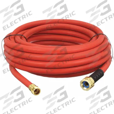 APPROVED VENDOR Water Hose: Rubber, 5/8 in Inside Dia., 50 ft Lg, FGHT x MGHT - General Purpose Garden Hoses