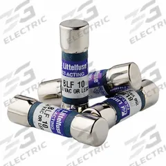 LITTELFUSE Fuse: BLF Series, Midget, Fast-Acting, 6.25 A, 250 V AC, 13/32 in x 1 1/2 in (MPN BLF6.25). Key specifications — attr1287209: BLF; attr211192: LITTELFUSE.
