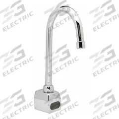 ZURN Bathroom Sensor Faucet: AquaSense®, Brass, Chrome Finish, Single-Post, Battery, Laminar, NPSM (MPN Z6922-XL). Key specifications — Brand: ZURN; Includes: Infrared Convergence-Type Proximity Sensor; Series: AquaSense®.