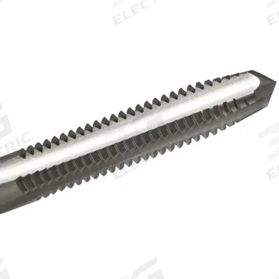 CLEVELAND Straight Flute Tap: 1/4"-20 UNC, H11 / 1B, 4 Flute, Plug Chamfer - Oversized Hand Taps