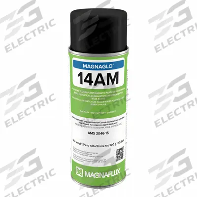 MAGNAFLUX Fluorescent Magnetic Particles: Fluorescent, 10.5 oz - Magnetic Particles for Fluorescent Testing