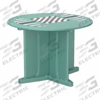 CORTECH Table: 29 in Overall Ht, 42 in Overall Dia, Game Top Included, Ballast Accepted, Aqua (MPN 66749AQGT). Key specifications — attr1032567: CORTECH; attr1032564: Ballast Accepted; attr1032590: Polyethylene; attr1075036: Endurance.