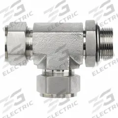 BRENNAN INDUSTRIES Single Ferrule Instrumentation Fittings: Compression x MORB x Compression (MPN NS6804-06-06-06-NWO-SS). Key specifications — Series: NS6804; Compatible Fitting Brands: Parker CPI; Brand: BRENNAN INDUSTRIES.