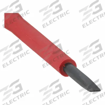WIHA Insulated Slotted Screwdriver: Insulated SoftFinish, 2.5 mm Tip Size, Std Lg - Insulated Slotted Screwdrivers