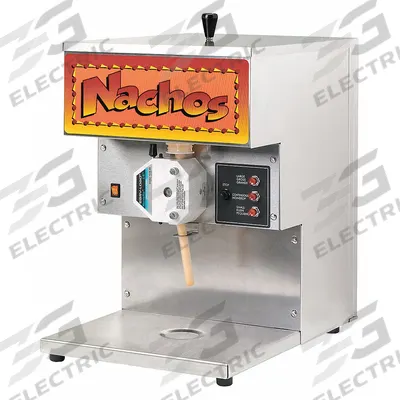 CRETORS Nacho Cheese Dispenser: (2) 6 lb Bags, 18 in Overall Dp, 18 3/4 in Overall Ht - Topping Dispensers