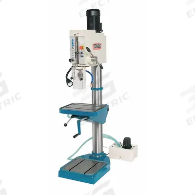 BAILEIGH INDUSTRIAL Floor Drill Press: Geared Head Drive, Variable Speed, 108 RPM – 1,800 RPM - Floor Stand Drill Presses with Manual Downfeed