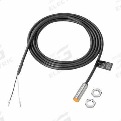 IFM Inductive Cylindrical Proximity Sensor: Non-Terminated Cable, Shielded - Cylindrical Sensors with Non-Terminated Cables