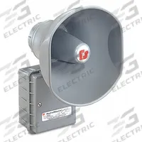 FEDERAL SIGNAL PA Weatherproof Speaker: Powered, 1-Way, 10 1/2 in Overall Wd, 14 in Overall Ht (MPN AM302). Key specifications — attr1056470: Indoor; attr1056495: Powered.