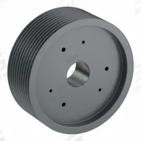 APPROVED VENDOR V-Belt Pulley: 5V1870, 10 Groove, 18.7 in OD, Bushed Bore, J, Quick Detachable (MPN 105V1870J). Key specifications — Pulley Industry Number: 5V1870; Pitch Diameter: 18.7 in (5V); For Belt Section (broad, with similar types): 5V or 5VX.