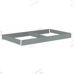 TENNSCO Shelf: 48 in x 18 in, 2,500 lb Load Capacity, Gray, Shelf (MPN ZLCS-4818). Key specifications — Includes: (4) Beams; Shelf Configuration: Single Straight; Color: Gray; Frame Material: Steel; Brand: TENNSCO; Frame Finish: Zinc Plated; Product Type: Shelf.