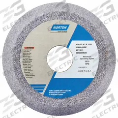 NORTON Flaring Cup Grinding Wheel: Type 11, 6" x 2" x 1 1/4", 32A46-KVBE, 5 PK (MPN 66252838528). Key specifications — Wheel Hardness: K; Brand: NORTON.