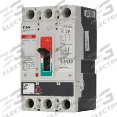 EATON Molded Case Circuit Breaker: 100 A Amps, 85kA at 240V AC, Fixed, ABC, Line/Load Lug, Std, JG (MPN JGS3100FAG). Key specifications — attr217792: JG; attr196056: 85kA at 240V AC; attr196057: Fixed; attr196058: ABC; attr196059: Line/Load Lug; attr196061: 250A/JG.
