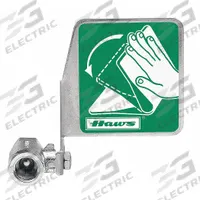 HAWS Ball Valve: SP229, Compatible with Haws, Chrome Plated Brass/Stainless Steel, Silver. Key specifications — Manufacturer Part Number: SP229; Includes: Stainless Steel Push Flag; Material: Chrome Plated Brass; Part: Push Handle with On/Off Valve; Compatible with Series: Haws; For Use With: Eyewash.