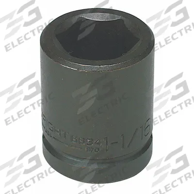 WRIGHT TOOL Impact Socket: 3/4 in Drive Size, SAE, 2 7/8 in Socket Size, 6-Point, Std - 3/4" Drive Impact Sockets