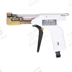 PANDUIT Cable Tie Tension Tool: For 200 to 600 lb Tensile Strength, For 0.18 in to 0.5 in Wd Range (MPN GS4MT-E). Key specifications — attr510747: 200 to 600 lb; attr510752: Plain; attr510754: Metal; attr510750: Pre-Set Steps; attr424157: PANDUIT.