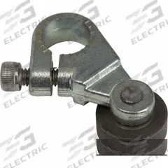 TELEMECANIQUE SENSORS Limit Switch Lever Arm: Roller Lever, Fixed, 0.88 in Arm/Operator Lg - Max (MPN 9007AA1). Key specifications — Brand: TELEMECANIQUE SENSORS; Compatible with Series: 9007AW; Roller Position: Outside Offset; Actuator Style: Rotary Lever Roller.