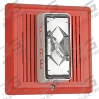 EDWARDS SIGNALING Horn Strobe: 24V, 5 1/2 in Overall Wd, 2 in Overall Dp, 2452THS-110-R. Key specifications — Manufacturer Part Number: 2452THS-110-R; Brand: EDWARDS SIGNALING; Operating Voltage: 24V.