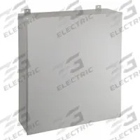 WIEGMANN Enclosure: Steel, 30 in x 20 in x 7 in, NEMA 12/13, Solid Cover, Hinged (MPN B302007CH). Key specifications — Brand: WIEGMANN; Closure Method: Screws; Knockouts: Not Included.