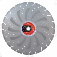 HUSQVARNA Diamond Saw Blade: Block/Brick/Concrete/Iron/Metal/Rebar/Stone, 12 in Blade Dia., Wet/Dry (MPN NXS-12). Key specifications — attr1097734: Wet/Dry; attr1097738: Power Cutter; attr1097751: HUSQVARNA.