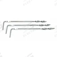 FLUKE Stake Set: 25 m_50 m Cable Lg, 12 in Stake/Grounding Rod Lg, Fluke-ES-162P3. Key specifications — Cable Color: Black; Manufacturer Part Number: Fluke-ES-162P3; For Use With: Earth Ground Resistance Tester; Product Type: 3-Pole Stake Kit; Includes: (3) Earth Stakes; Compatible with Manufacturer Model Number: 1623; Compatible with Grainger Part Number: 1FBK4; Brand: FLUKE.