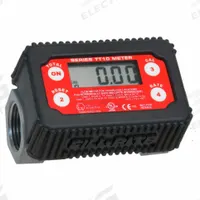 FILL-RITE Flowmeter: 4-Digit Digital Fuel Transfer Meter, Turbine, 1 in NPT, 1 in Connection Size (MPN TT10ANC). Key specifications — Product Type: Fuel Meter; Rotor Material: Acetal; Accuracy %: +/-1%; Brand: FILL-RITE; Unit Of Measure: Gallons; Display Type: Digital; Termination: Not Listed.