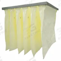 GRAINGER Pocket Air Filter: 24 in x 20 in x 29 in, MERV 11, Orange, Synthetic, 6 Pockets (MPN 2JVL7). Key specifications — Display Sell UOM: EA; Brand: GRAINGER; Media Material: Synthetic; Performance Rating: MERV 11.
