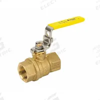 JOMAR VALVE Manual Two-Way Ball Valve: 1/4 in, Brass, Straight, Press x Press, Full Port Ball Port (MPN 100-701-LH). Key specifications — Brand: JOMAR VALVE; Handle: Locking Lever.