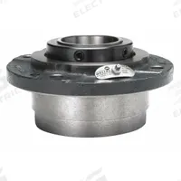 MOLINE BEARING Flange Bearing: Tapered Roller, 3 15/16 in Bore, Cast Iron, Set Screws, 13 3/8 in Lg (MPN 19331315). Key specifications — Bore Type: Cylindrical; Brand: MOLINE BEARING; Lubricant Material: Lithium Complex Grease; Mounting Bolt Size: 3/4 in; System of Measurement: Inch.