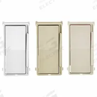 LEVITON Lighting Dimmer: Fluorescent/Incandescent/LED, 1-Pole, 3-Way, 120V AC, Decora Slide (MPN DSM10-1LZ). Key specifications — Brand: LEVITON; Lighting Technology: LED; Load Rating @ 120V AC: 1,000VA (MLV), 1,000W (Incandescent), 450W (CFL, LED); Neutral Required: No; Operating Voltage: 120V AC; Series: Decora Slide.