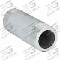 Pipe Nipple: 2 in Nominal Pipe Size, 4 in Lg, Schedule 160, Galvanized Steel, Threaded on Both Ends (MPN 87906). Key specifications — Manufacture Location: Globally Sourced; Brand: APPROVED VENDOR; Maximum Operating Pressure: 2,500 psi @ 150°F; Connection Type: Male NPT x Male NPT; Pipe Material: Galvanized Steel.