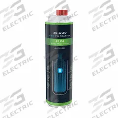 ELKAY Quick-Connect Water Filter: 1.5 gpm, 4,000 gal, 11 1/8 in Overall Ht, 3 1/8 in Overall Dia (MPN FLP4). Key specifications — Connection Type: Tube; Reduces: Chlorine Odor; Brand: ELKAY.