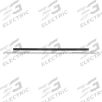 FOSTORIA Electric Infrared Tubular Heater Element: For 223/Mfr. No. 222/MM-24A, 1,600 W Output (MPN AGS1624). Key specifications — Connection Type: 5-1/2 in Pigtail; Color: Clear; Heater Mounting Position: Horizontal Burn; Product Type: Electric Infrared Tubular Heater Element; For Use With: MM-24A; Voltage: 240V AC; Includes: Sleeve; Brand: FOSTORIA.