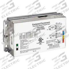APPROVED VENDOR CFL Ballast: 120 to 277V AC, 1/2 Lamps Supported, 28 W_39 W_40 W Bulb Watt (MPN 16X960). Key specifications — Lamp Types Supported: (1 or 2) F26DBX; Brand: APPROVED VENDOR; Number of Lamps Supported: 1.