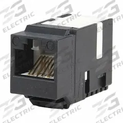 METZ CONNECT Module: Cat6, Data/HDBaseT/Power, 8 Poles, Straight, Cable, Female Straight, Polyamide (MPN 130A10-29-I-B1). Key specifications — Housing Material: Polyamide; Mounting Type: Cable; Connector Color: Black; Performance Category: Cat6; Application: Data; Connection Type: Insulation Displacement; Connector Gender: Female; Connector Orientation: Straight.
