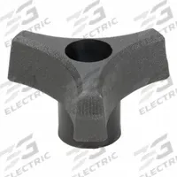 INNOVATIVE COMPONENTS Hand Knob: 3 Point, Plastic w/ Steel Thread, 3/8"-16 Thread, 2.02 in Dia (MPN GN6C----RT5--21). Key specifications — Brand: INNOVATIVE COMPONENTS.