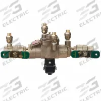 WATTS Backflow Preventer: 009, Std Configuration, Bronze, 3/4 in Pipe Size, FNPT, 33°F – 180°F (MPN 3/4 009M3-QT). Key specifications — Shut-Off Valve Type: Ball Valve; Connection Type: FNPT.
