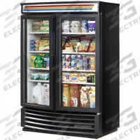 TRUE REFRIGERATION Refrigerated Merchandiser: 58 1/8 in x 39 3/4 in x 24 1/4 in, Black, Swing (MPN GDM-35SL-RF-HC-LD). Key specifications — attr1277723: TRUE REFRIGERATION; attr1277683: R-290; attr1277688: Swing; attr1277691: Yes; attr1277694: Black; attr1280729: GDM.