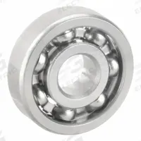 EZO Miniature Ball Bearing: R2-6, Open, 1/8 in Bore, 3/8 in OD, 0.109 in Wd, Stainless Steel Ring (MPN SR2-6 A3MC3AF2). Key specifications — System of Measurement: Inch; Bearing Industry Number: R2-6.