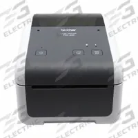 BROTHER Desktop Printer: Direct Thermal, 4.09 in Max. Print Wd, 8 in/sec, Dispenser Dispensing (MPN TD4420DN). Key specifications — Printer Series: TD 4420; Screen Type: Push Button; Dispensing Style: Dispenser; Printer Connectivity: USB; Print Speed: 8 in/sec; Wire Communication: Wired; Brand: BROTHER.