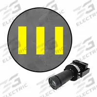 VISUAL WORKPLACE INC. LED Safety Walkway: LED Safety Walkway, Diagonal, Projector with Lens, Yellow (MPN 66-3136-181050-PS153). Key specifications — Brand: VISUAL WORKPLACE INC.; Includes: LED Projector; Laser Color: Yellow; Watts: 100 W; Legend/Background Color: Diagonal; Manufacturer Part Number: 66-3136-181050-PS153; Product Type: LED Safety Walkway; Product Includes: Projector with Lens.