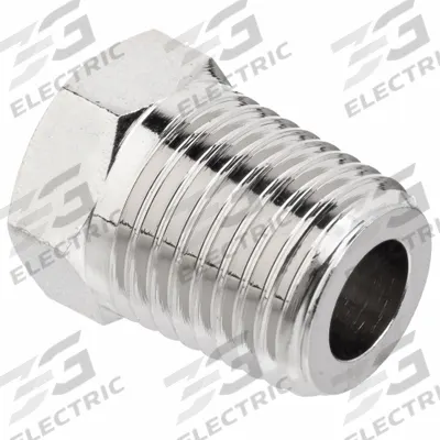 APPROVED VENDOR Metal Pipe Straight: Straight, 1/2 in x 1/4 in, Class 1000, 1,000 psi - Nickel-Plated Threaded High-Pressure Pipe Fittings