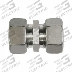 BRENNAN INDUSTRIES Compression Tube Straight: 10 mm OD x 10 mm OD Size, Compression x Compression (MPN D2403-S10-S10). Key specifications — Brand: BRENNAN INDUSTRIES; Series: D2403-EQUAL.