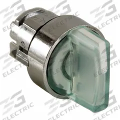 SCHNEIDER ELECTRIC Short-Handled Selector Switch: 22 mm Panel Mount Size, 3 Positions, Series XB4 (MPN ZB4BK1813). Key specifications — Action: Maintained/Maintained/Momentary; Cam: No Cam Included; Brand: SCHNEIDER; Switch Bezel Material Type: Metallic.