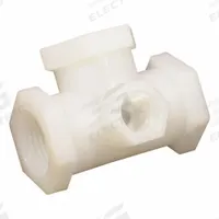 FIMCO Nylon Tee: Sprayer, 5010193, Nylon. Key specifications — Color: White; Product Type: Gauge Tee; Material: Nylon; Compatible Product Type: Sprayer.