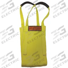 STREN-FLEX Web Sling: Type 9, Nylon, 2 Plies, 6 ft Sling Lg, 18 in Eye Lg, 1 Legs, 20 in Sling Wd (MPN LB2-920-6). Key specifications — Color: Yellow; Brand: STREN-FLEX; Sling Type: Type 9; Tag Type: Wear-Resistant Tag.