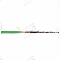 CHAINFLEX Data Cable: 20 AWG, 4 Conductors, Order by the Foot, TPR Jacket, 300 V (MPN CF11-05-04-02). Key specifications — attr1141190: Copper; attr1141193: Twisted Pair; attr1141160: 4 x OD; attr1141165: 5 x OD; attr1141168: No; attr1141174: 6.8 x OD; attr1141159: Antimicrobial; attr1141182: EN 50267-2-1.