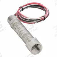 Pressure Transmitter, 5 psi (MPN E2FC5NF0415CFX03F5#). Key specifications — Process Connection Type: NPT; Intrinsically Safe: Not Specified Intrinsically Safe; Housing Material: Stainless Steel; IP Rating: IP66; Electrical Connection: 1/2 in NPT Conduit with Cable; Series: E2F; NEMA Rating: 4X; Output: 1 to 5V DC.