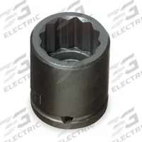 PROTO Impact Socket: 1/2 in Drive Size, SAE, 1 1/16 in Socket Size, 12-Point, Std, Black Oxide (MPN J7434). Key specifications — attr1215501: PROTO; attr1215515: Black Oxide; attr1215518: 1-1/16 in.